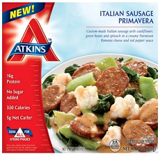 atkins frozen dinner