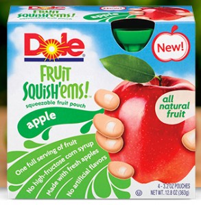 dole fruit squishems