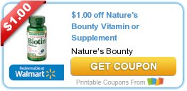 HOT New Printable Coupons: Nature s Bounty Garnier Gillette Purex