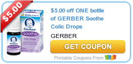 gerber probiotic coupon