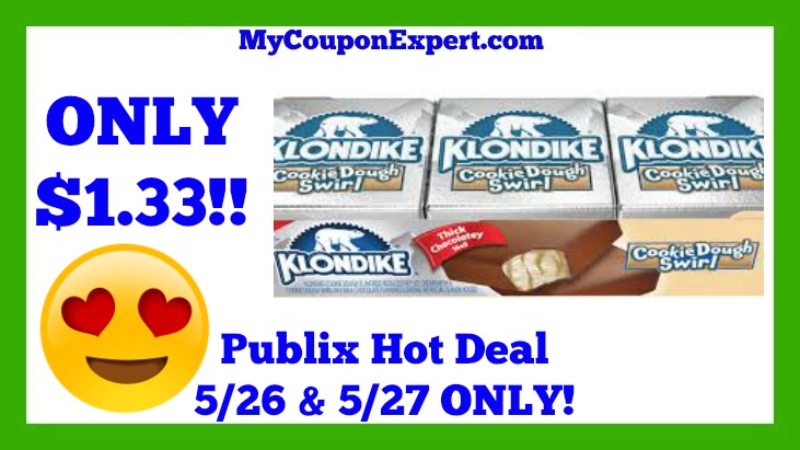 Klondike Ice Cream Treats Hot Publix Deal