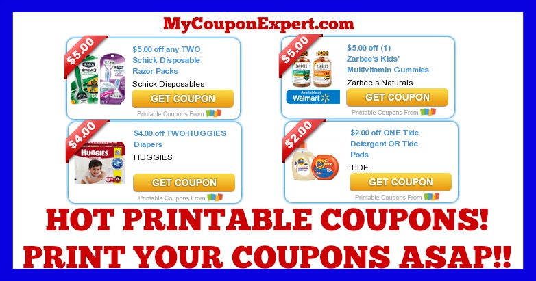 Check These Coupons Out & Print ASAP! Boost, Huggies, Tide, Tampax