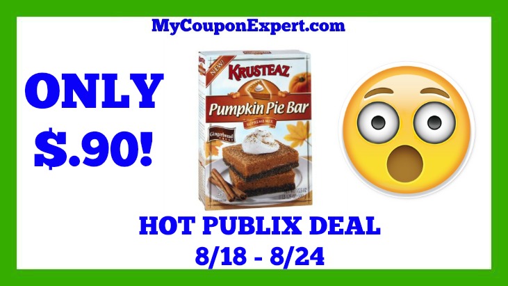 Publix Hot Deal Alert Krusteaz Products Only 90 Until 8 24