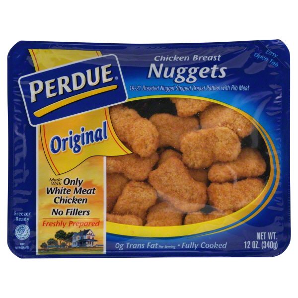 Perdue Breaded Chicken Breast Nuggets or Strips or Fun Shapes, 12 oz pkg, B...