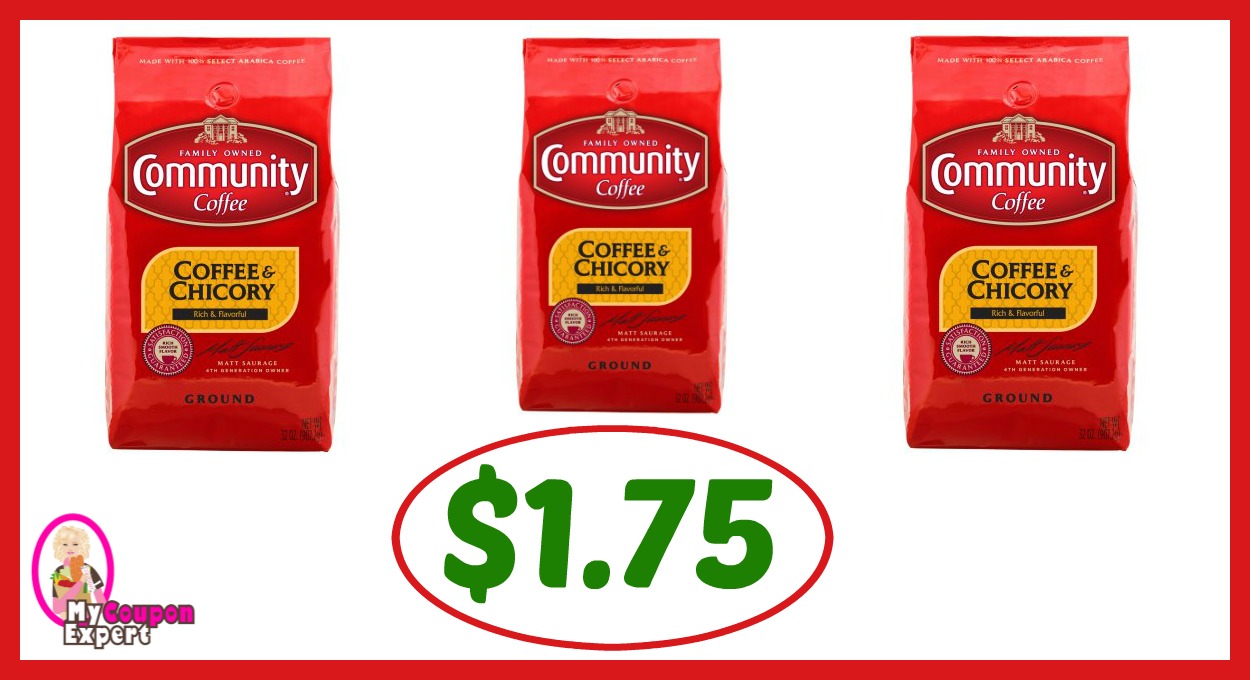 Winn Dixie Hot Deal Alert Community Coffee Only 1 75 Each After Sale
