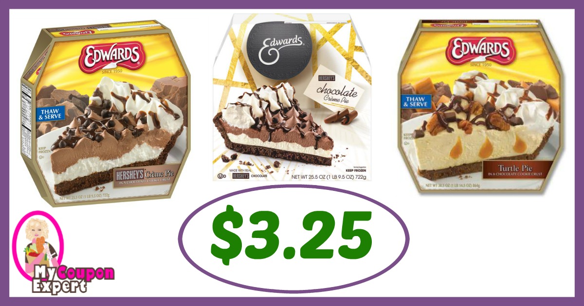 Winn Dixie Hot Deal Alert! Edwards Pies Only $3.25 each after sale and ...