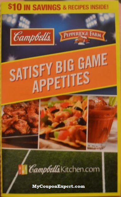 New Coupon Booklet at Publix!  Satisfy Big Game Appetites!