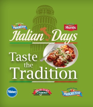 PUBLIX Italian Days!!  *UPDATED* Progresso Soup and Green Giant Veggie Deals!!