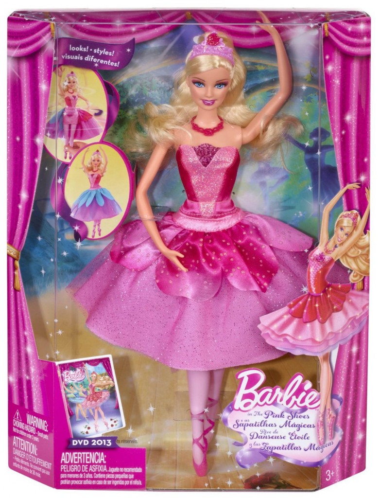 Barbie in the pink shoes