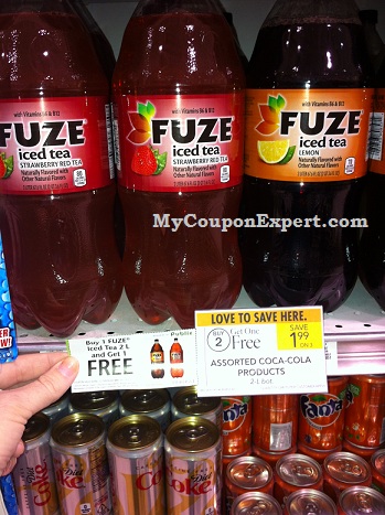 HOT DEAL AT PUBLIX on Fuze 2 liters!!  WOW!!