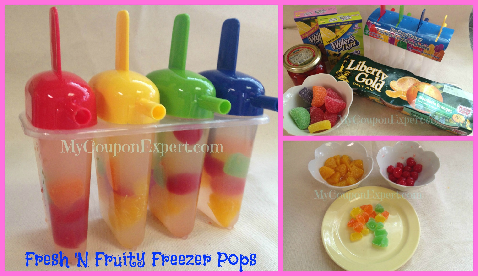 Fresh ‘N Fruity Freezer Pops!  You are going to LOVE this!