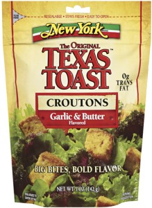 Texas toast croutons