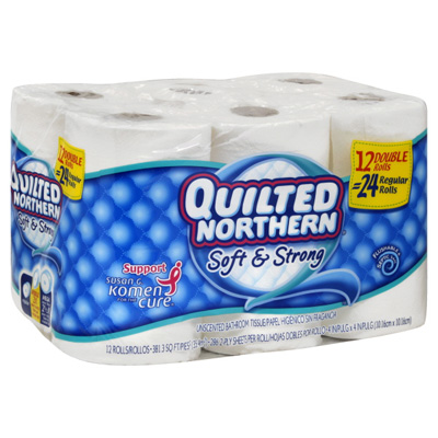 Quilted Northern 12 pack double rolls just $4.24 at Publix!!