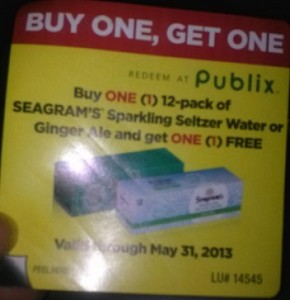 seagrams coupon