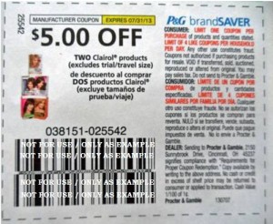 MyCouponExpert’s position on the $5/2 Clairol Coupon