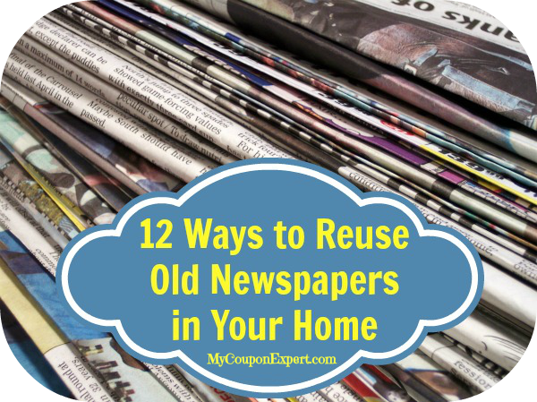 Recycle or Reuse?  What to do with all of these newspapers!!