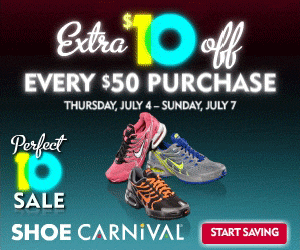 Shoes!  Shoes!  HOT new Shoe Carnival Coupon!!