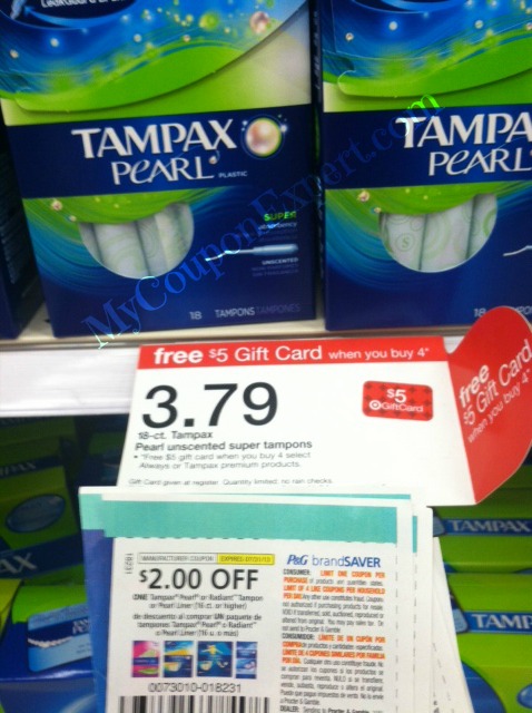 Target Tampax Deal!  Not too shabby!!