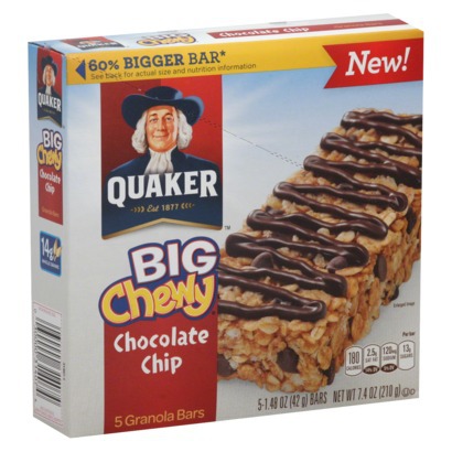 FREE Quaker Big Chewy Granola Bars at Publix Starting 6/5