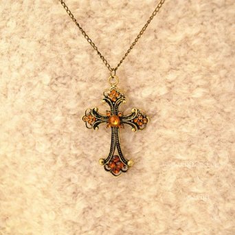 WOW!  Vintage Cross Pendant necklace just $.99 including shipping!  Great gift idea!