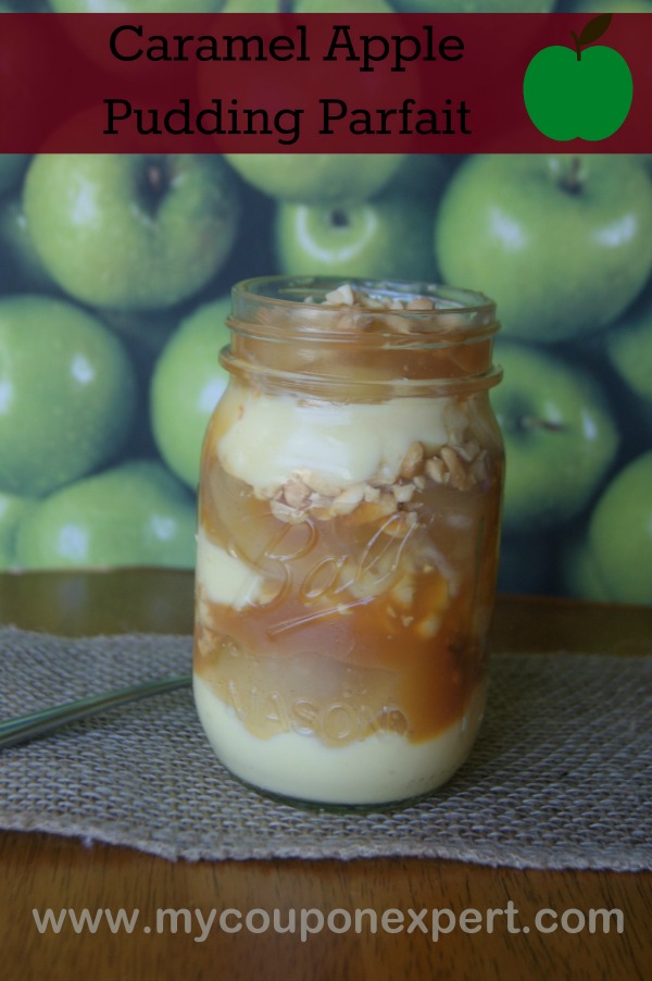 Thrifty Recipe Idea:  Caramel Apple Pudding Parfait