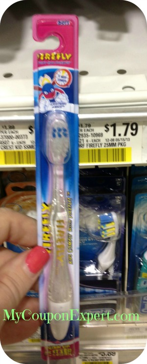 Publix – Great deal on kids light up toothbrush!!!