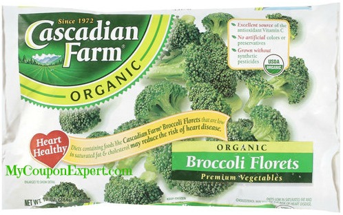 Great deal on Cascadian Farms Organic Veggies at Publix!