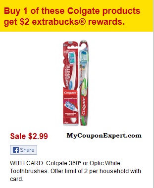 Colgate 360 Toothbrush FREE at CVS Starting 9/22