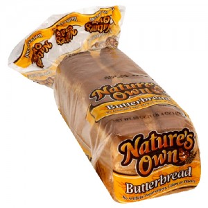 natures own butter bread