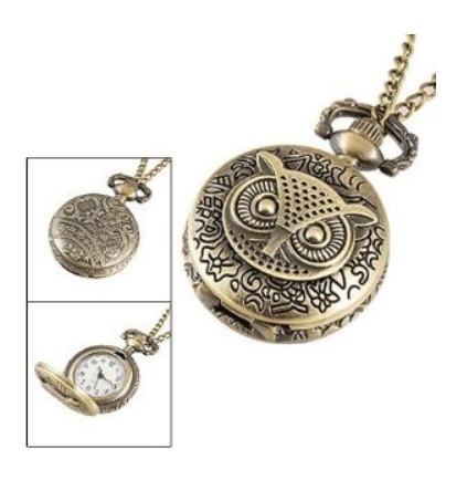 CUTE Owl watch necklace for just $3.44 shipped!   These deals are crazy!