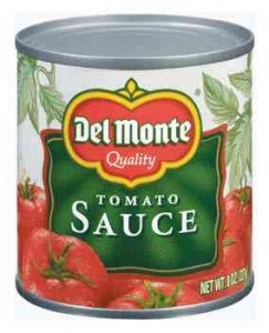 delmonte tomato sauce