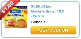 New Printable Coupons: Gorton’s, Colgate, Weight Watchers, and More