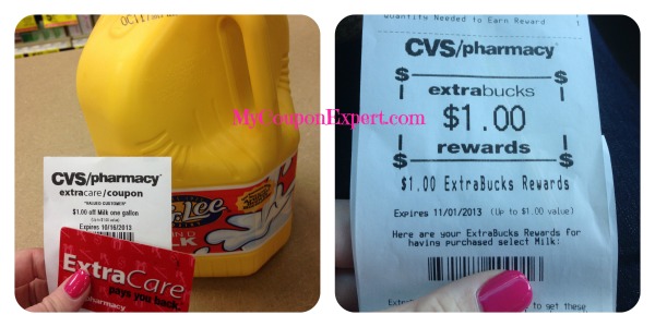 Milk deal at CVS!  Check this out!