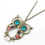Retro Owl Necklace Only $0.75 Shipped