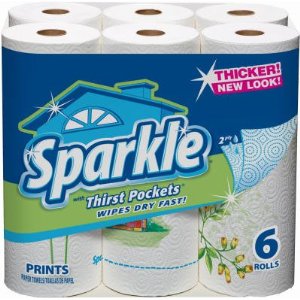 Sparkle Paper Towels 8 Packs as Low as $2.33 at CVS Starting 10/20