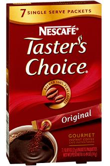 Nescafe Taster’s Choice Single Serve Stick Pack Only $0.49 at Publix Until 12/4