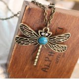 Vintage Dragonfly Necklace Only $1.39 Shipped