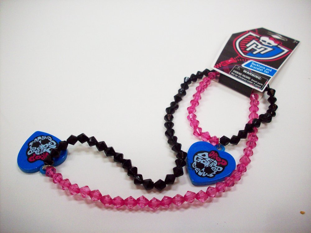 Monster High Necklace and Bracelet Set Only $4.09 Shipped