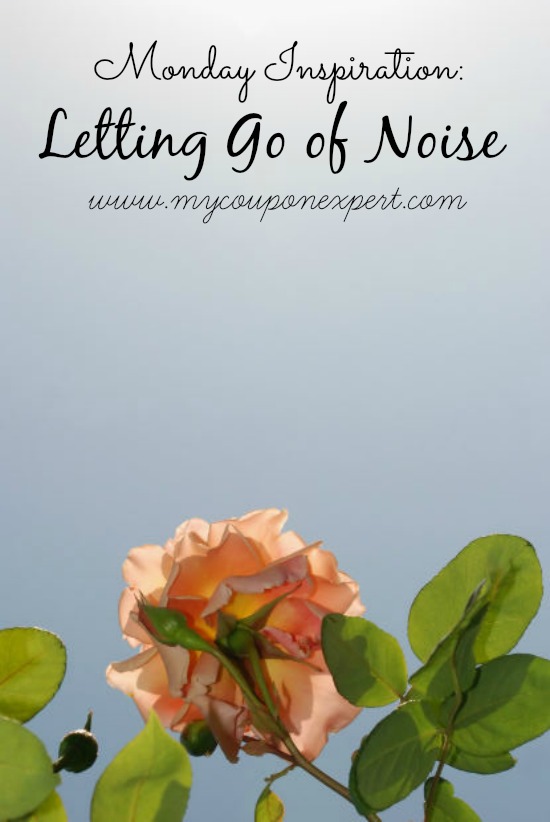 Monday Inspiration: Letting Go of the Noise