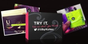 Free Samples of U by Kotex Products