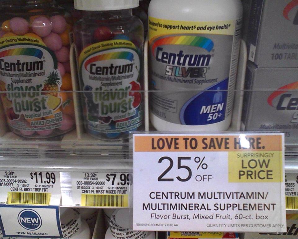 publix  great deal on centrum vitamins  just   49 each