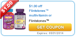 New Printable Coupon: $1.00 off Flintstones Multivitamin or Supplement