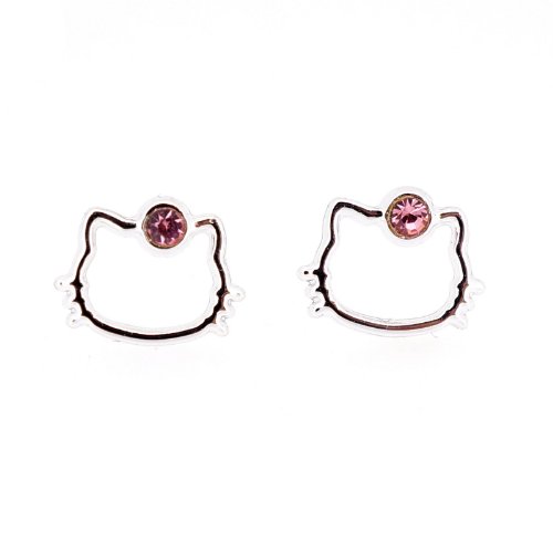 Free Hello Kitty Earrings with Pink Stud