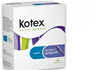 kotex natural balance tampons