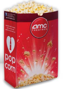 Free Popcorn at AMC Theaters