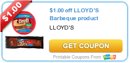 New Printable Coupon: $1.00 off Lloyd’s Barbeque Product