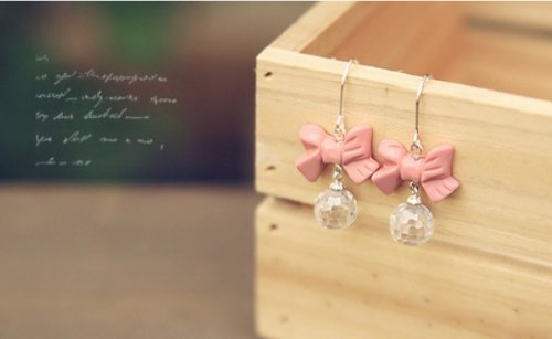 Bow Dangle Earrings Only $0.99 Shipped