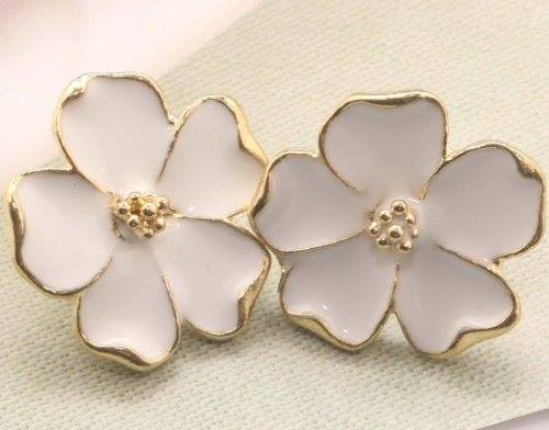 8 Pairs of Jasmine Flower Earrings Only $3.59 Shipped