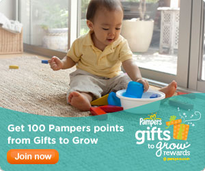 Pampers Gifts to Grow Program – 100 Points Free