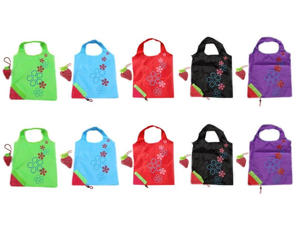 10 Reusable Shopping Bags Only $10.99